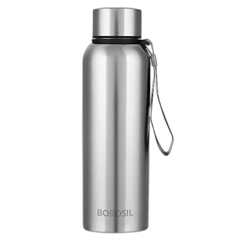 Borosil - Stainless Steel Hydra Trek Bottle (700ml)