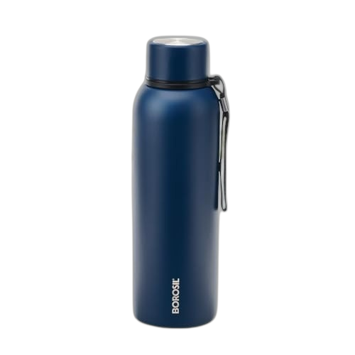 Borosil - Stainless Steel Hydra Trek Bottle (700ml)