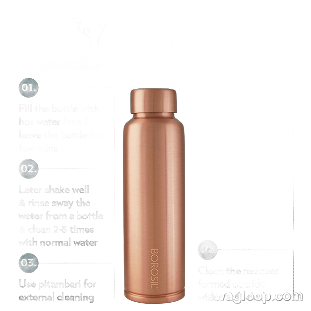 Borosil Pure Copper Bottle