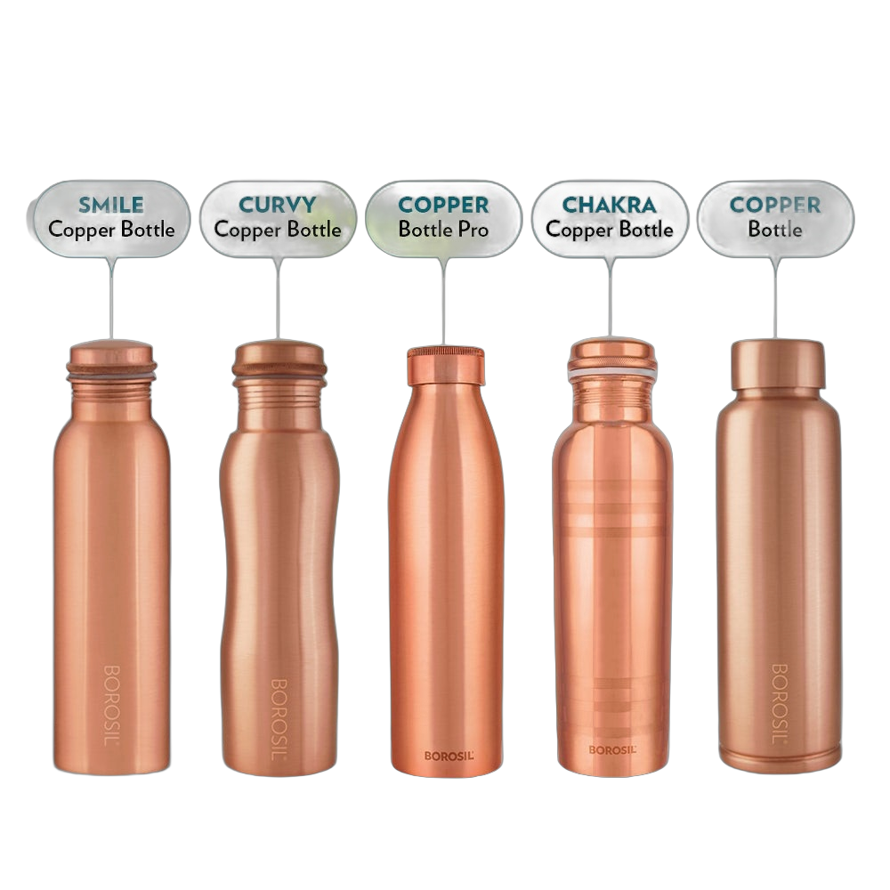 Borosil Pure Copper Bottle
