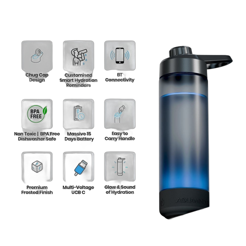 Aquaminder Volga+ Smart Water Bottle