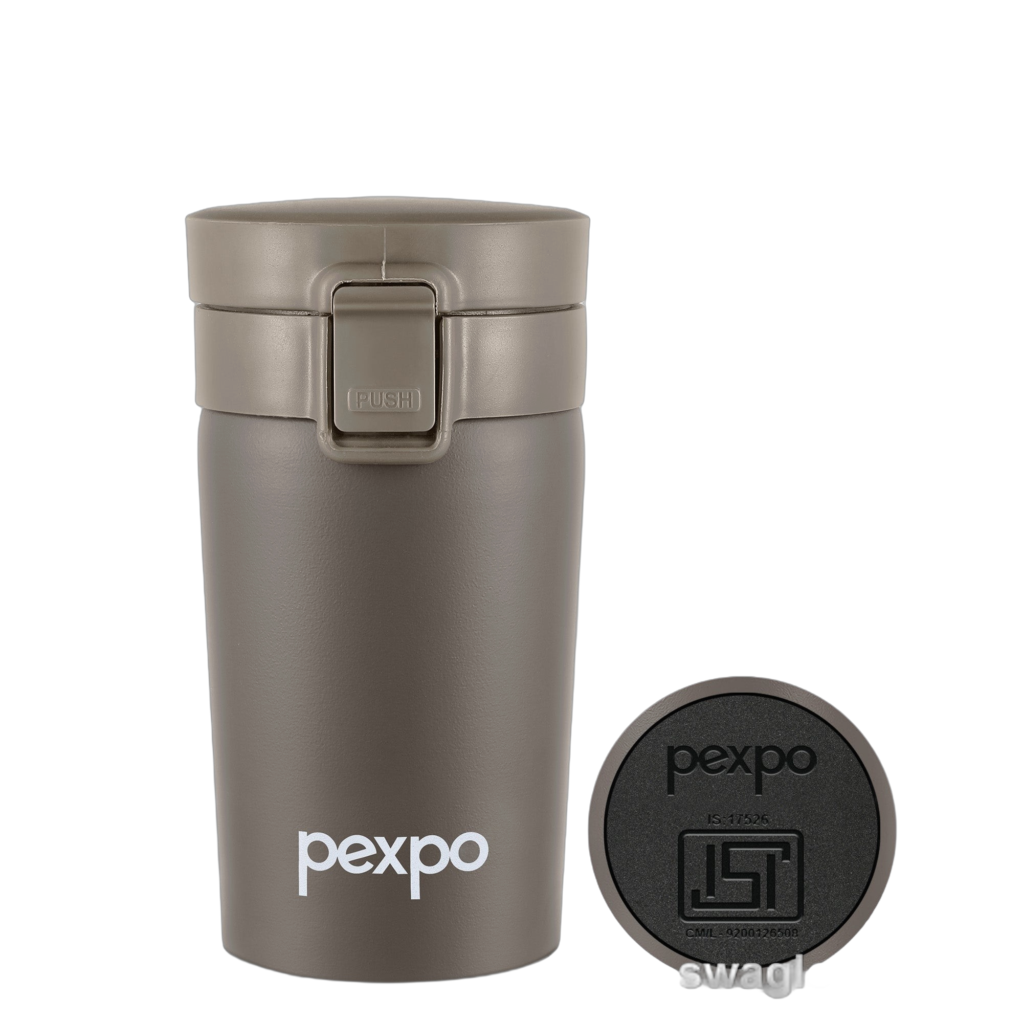 Pexpo Cocoa Thermo Steel Tumbler
