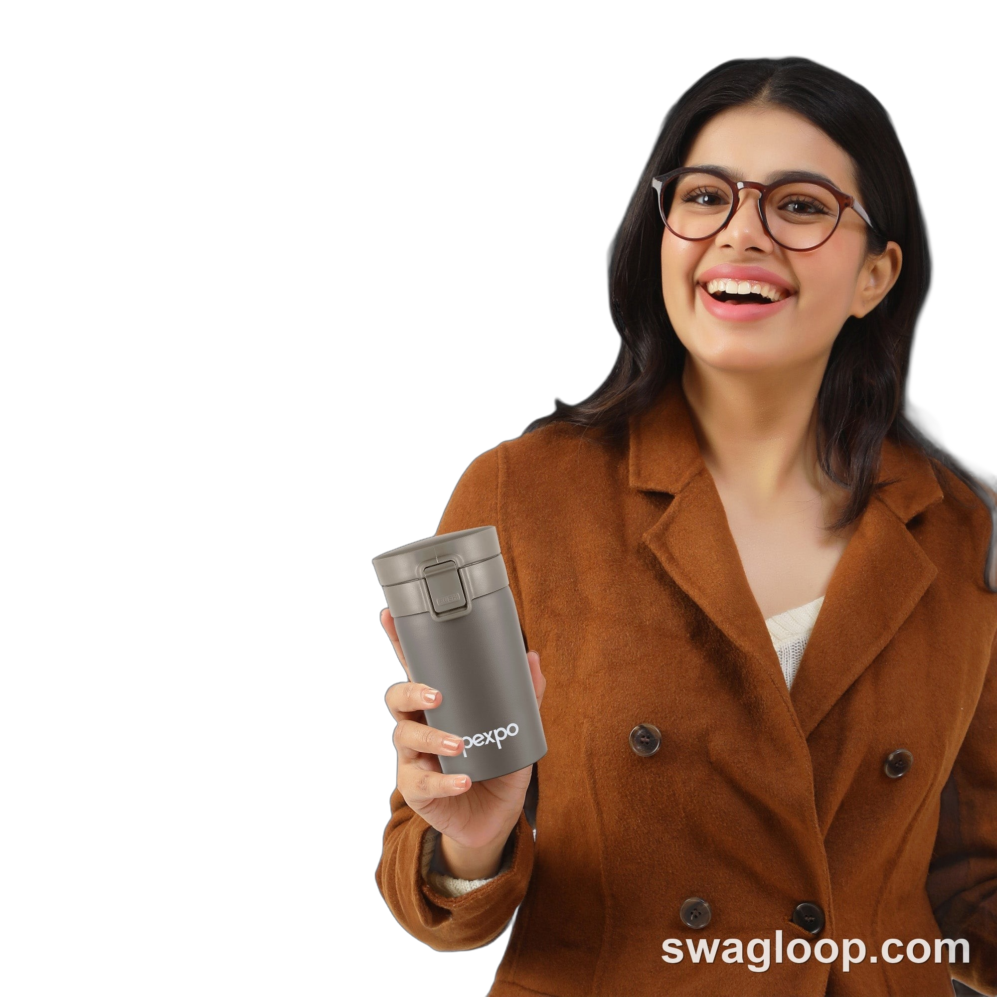 Pexpo Cocoa Thermo Steel Tumbler