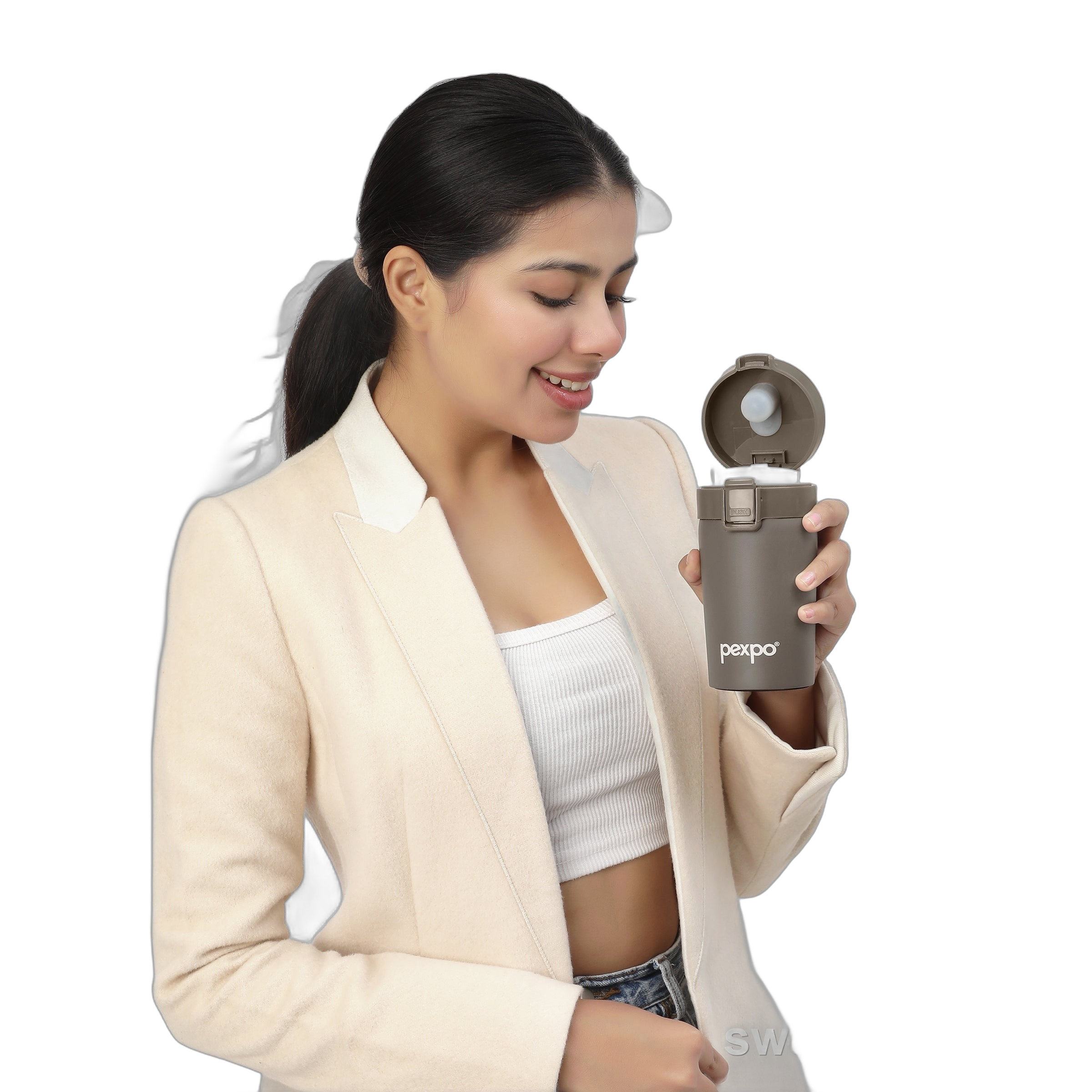 Pexpo Cocoa Thermo Steel Tumbler